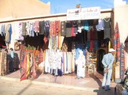 Einkaufsmeile in Zagora