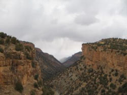 riesige Canyons